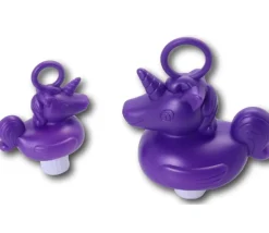Licorne à pêcher violet 15 cm pour pêche aux canards