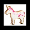 Licorne en bois 117 x 120 x 25 mm