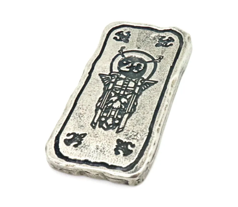 Lingot métal argenté unité 20