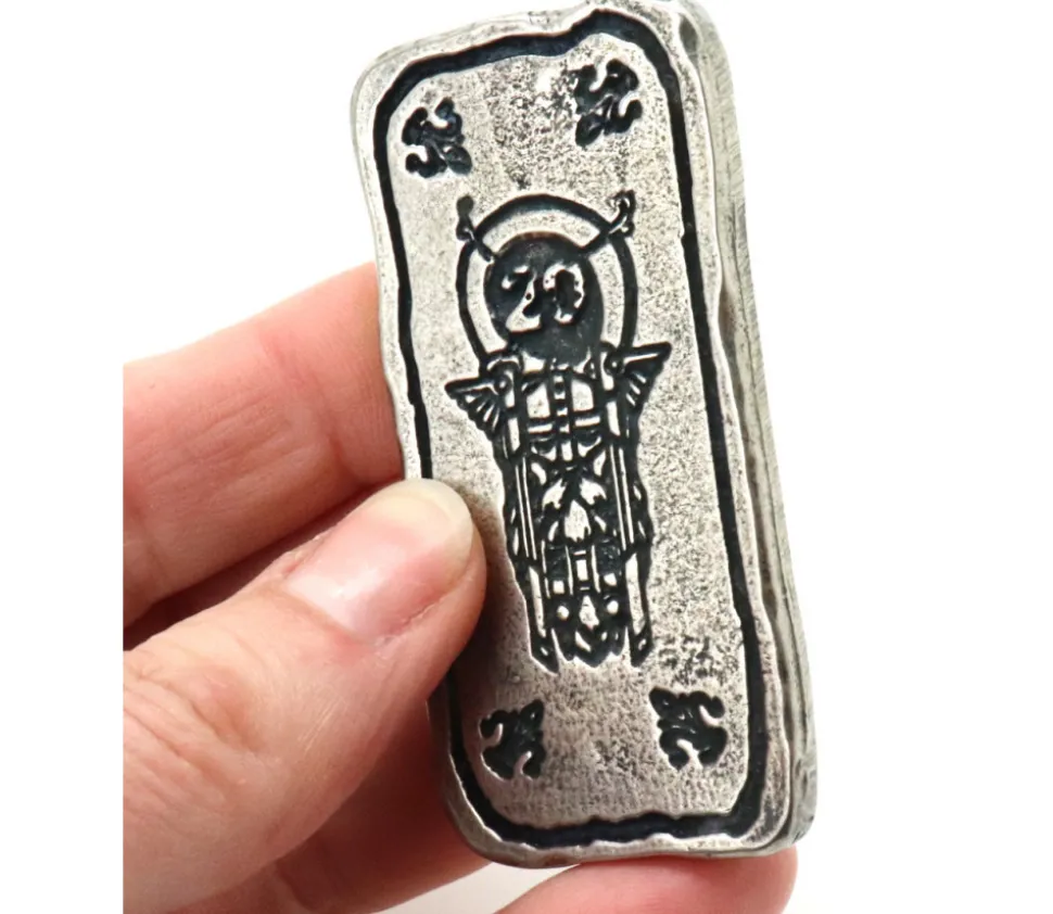 Lingot métal argenté unité 20