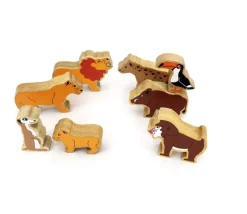 Lion en bois 109 x 80 x 25 mm