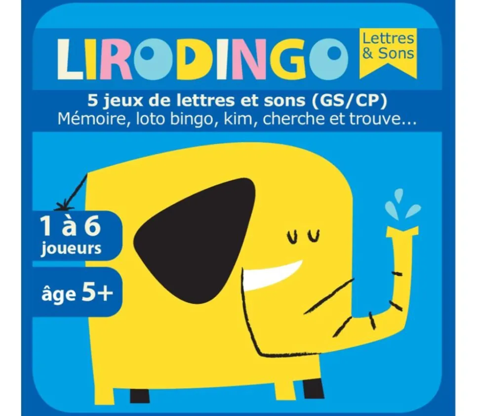 Lirodingo GS CP - lettres et sons