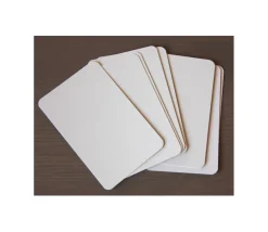 Lot de 10 cartes blanches à personnaliser 59 x 91 mm