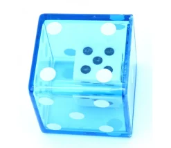 Lot de 12 Dés double JUMBO 3.2 cm avec 1 dé à l'intérieur