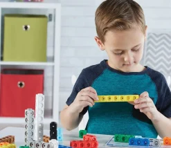 Mathlink cubes Mathmobiles - 100 cubes + 30 fiches activités mathématiques STEM