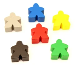 MAXI meeple 19 x 19 X 10 mm personnage à l'unité