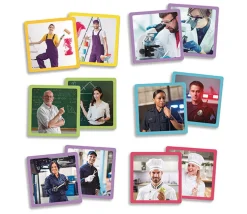 Maxi mémo métiers homme-femme : égalité