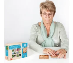 Maxi mémo tactile de la Nature - texture en relief