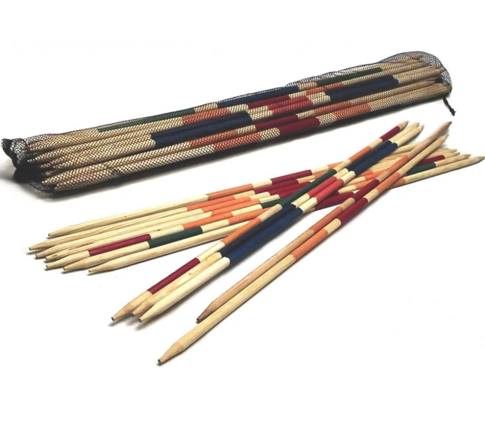 Mikado bois géant 80 cm AVEC filet de rangement