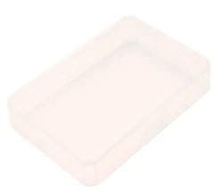Mini Boite plastique 7.5 x 5.1 x 1.6 cm transparente vide pour mini cartes à jouer