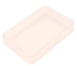 Mini Boite plastique 7.5 x 5.1 x 1.6 cm transparente vide pour mini cartes à jouer