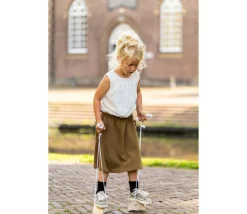 Mini échasses en bois arrondies