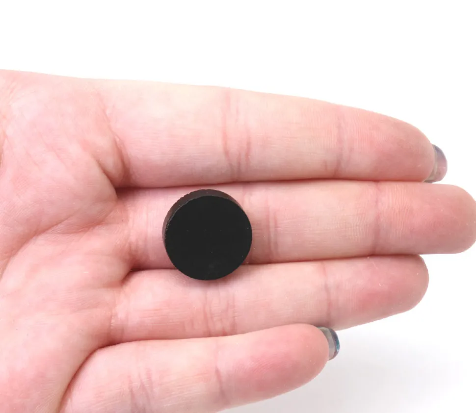 Mini coffret Dames et échecs jeu recto-verso 21 x 21 cm français