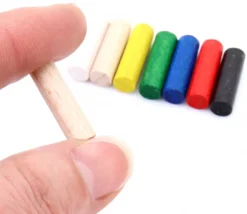 Mini cylindre 20 x 6 mm bois tige à l'unité