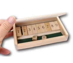 Mini Fermez la boite de voyage - shut the box