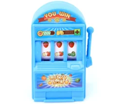 Mini machine à sous jouet 8 cm plastique