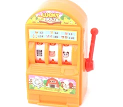 Mini machine à sous jouet 8 cm plastique