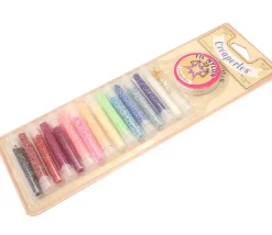 Mini perles rocailles - 15 tubes de couleurs + apprêts