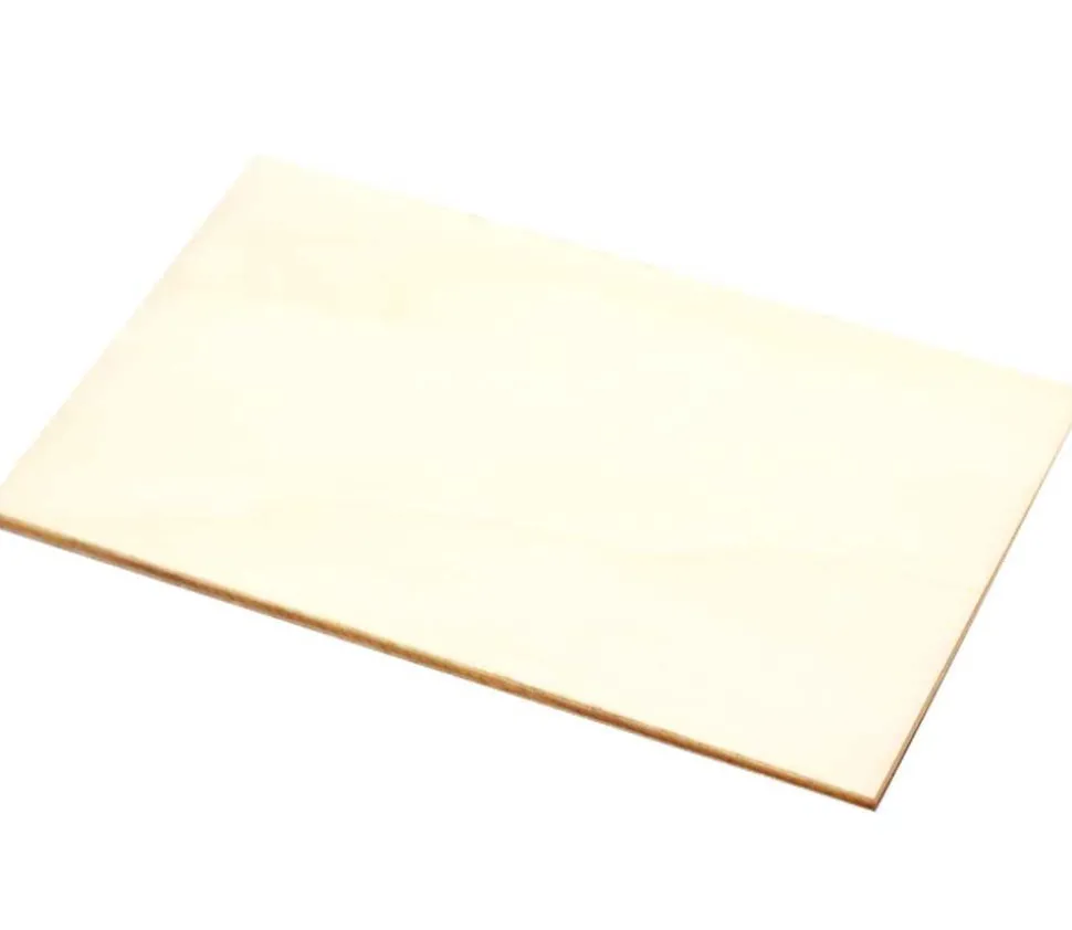 Mini plateau bois rectangle de 12 x 7 cm