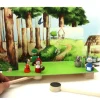Mini théâtre en bois Petit Chaperon rouge
