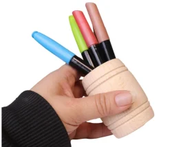 Mini Tonneau en bois de 6.8 cm de haut