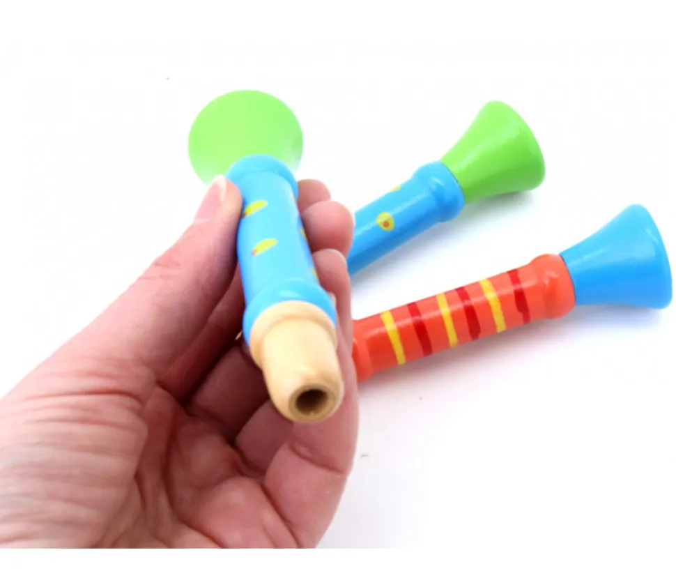 Mini Trompette colorée 12 cm