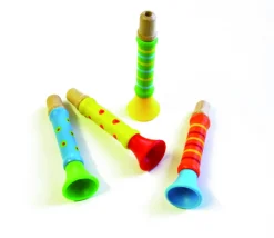 Mini Trompette colorée 12 cm