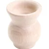 Mini vase en bois de 4.5 x 5 cm