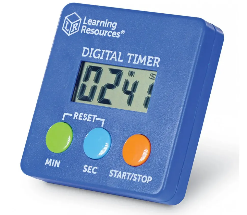 Minuteur électronique facile - sablier digital 1 seconde à 99 minutes - 6.8 cm