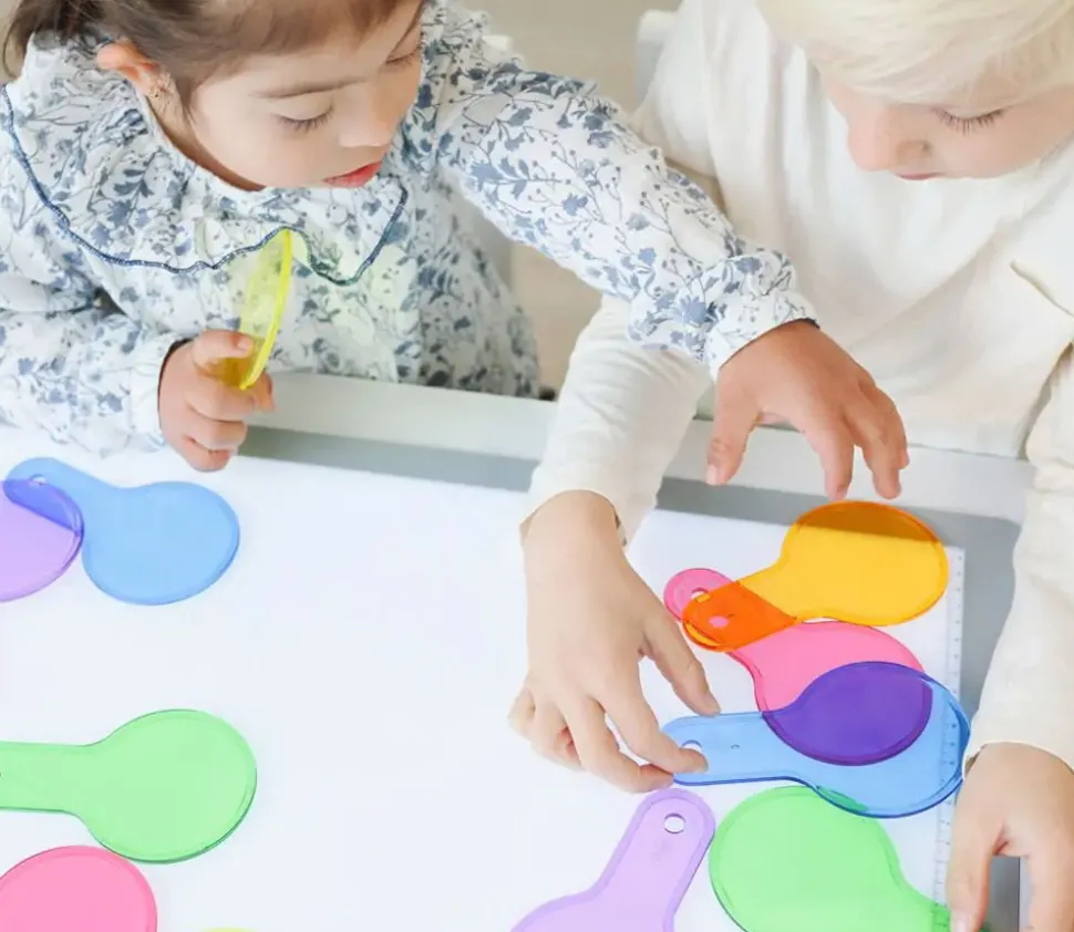 Mélangeur de couleurs palette optique 12 fiches