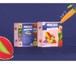 Mémo Duo - Fruits et légumes