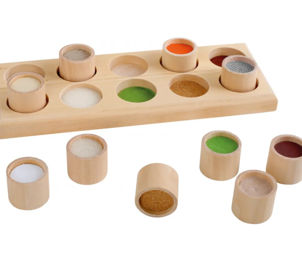 Mémo tactile - jeu de toucher à l'aveugle