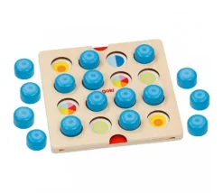 Mémo-cache images - Jeu en bois 6 thèmes