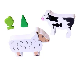 Mouton en bois 75 x 60 x 15 mm