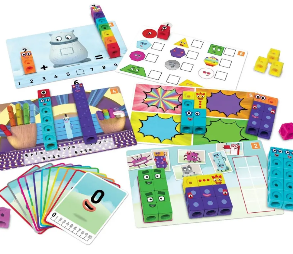 Numberblocks Kit activités 1 à 10 cubes Mathlinks