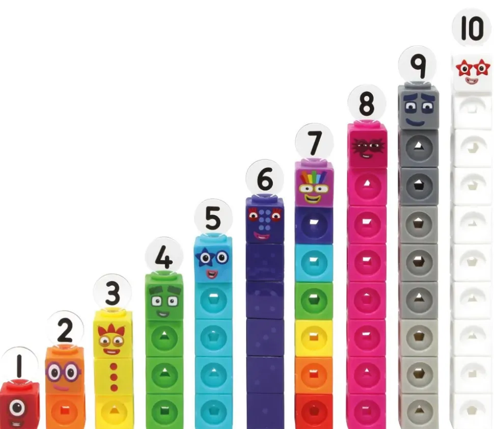 Numberblocks Kit activités 1 à 10 cubes Mathlinks