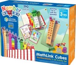 Numberblocks Kit activités 11 à 20 cubes Mathlinks
