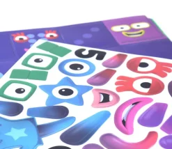 Numberblocks repositionnables pour surfaces lisses : chiffres, personnages