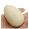 Oeuf en bois naturel 6 cm de haut et 4 cm de diamètre