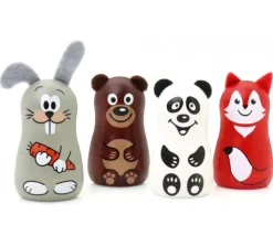 ours en bois magnet de 5 x 3 cm aimanté