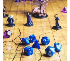 Pack 10 sets de 7 dés multi-faces Donjons et Dragons