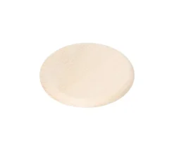 Palet disque rond 10 cm - bords arrondis - double épaisseur