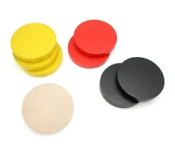 Palet géant 10 cm en bois naturel 97 x 15 mm