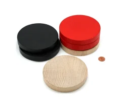 Palet géant de 10 cm en bois coloré 97 x 15 mm