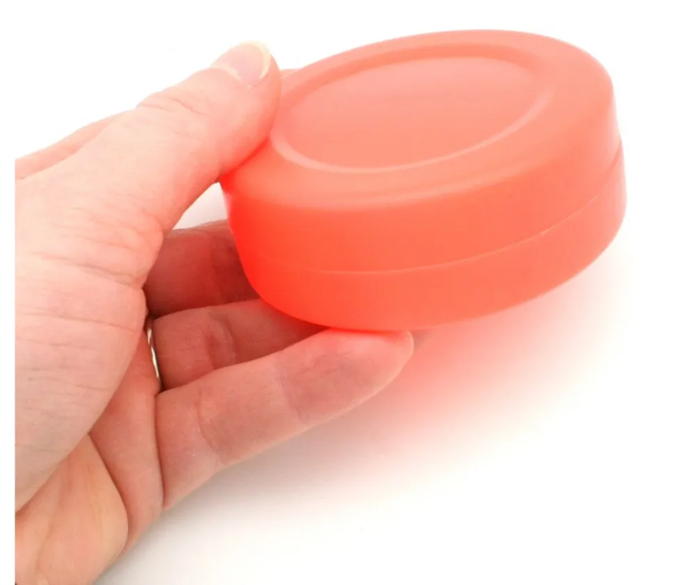 Palet Hockey 74 mm plastique orange