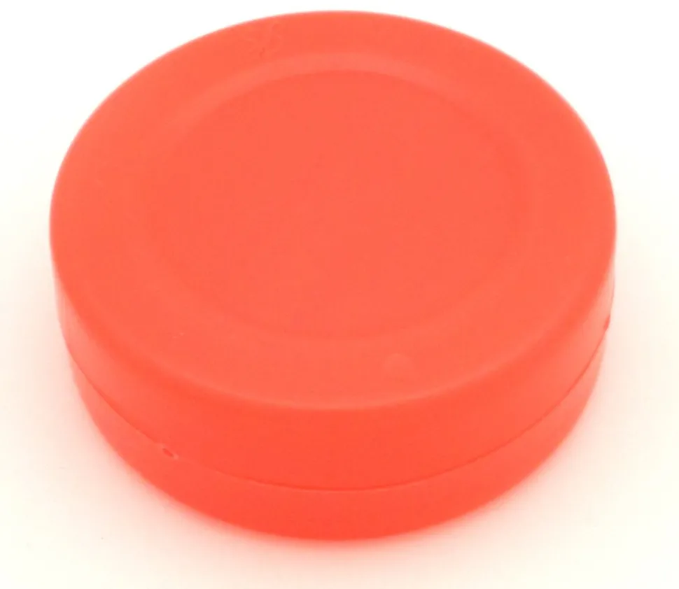 Palet Hockey 74 mm plastique orange