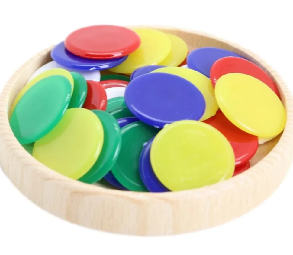 Palet Rond en bois 6.5 cm avec rebords