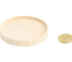 Palet Rond en bois 6.5 cm avec rebords