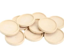 Palet Rond en bois 6.5 cm avec rebords
