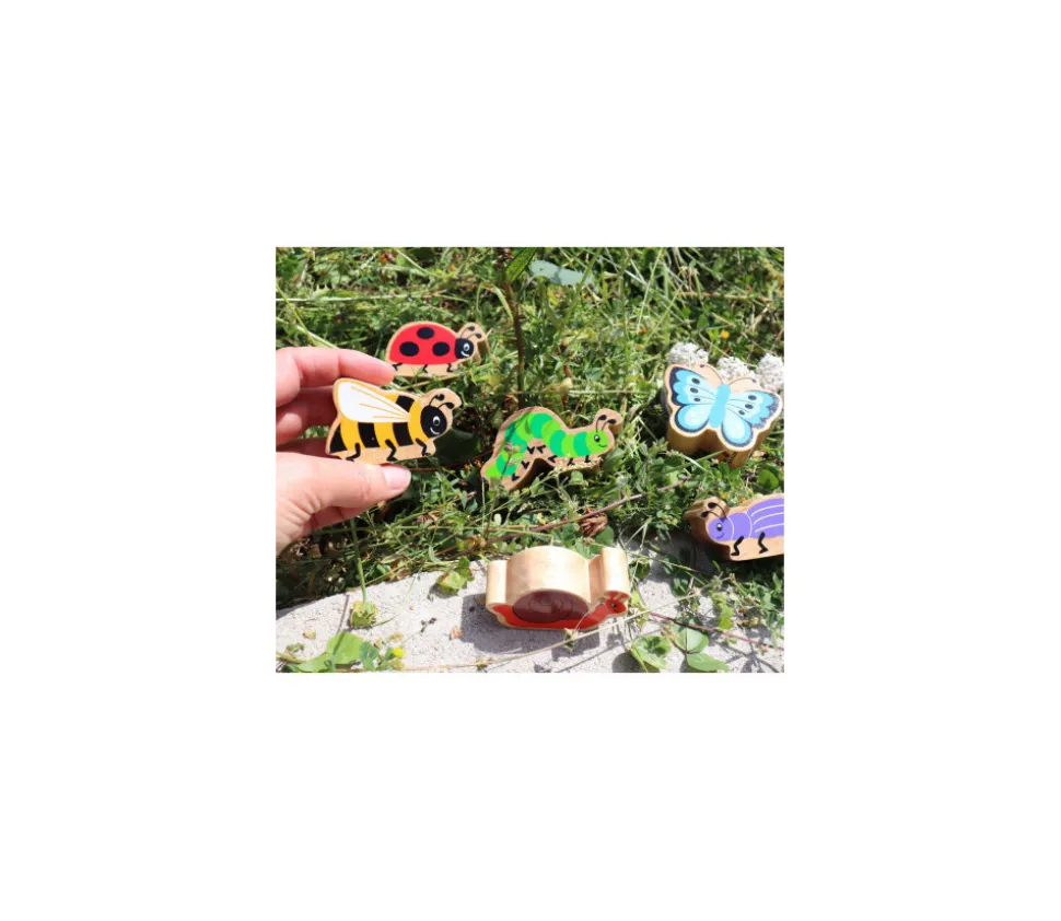 Papillon en bois 54 x 70 x 25 mm